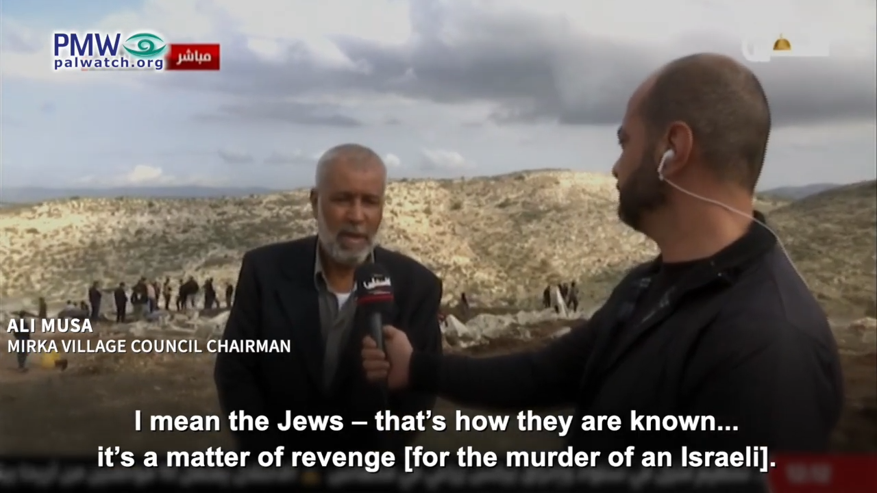 PA village council chairman spewing Antisemitism