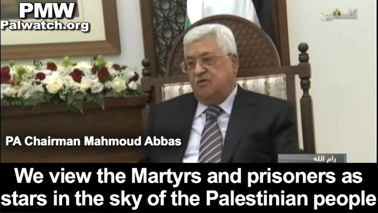 Abbas on PA TV