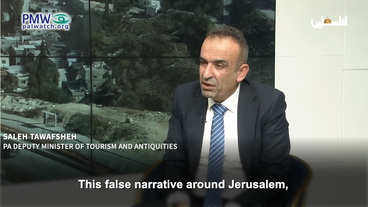 PA Deputy Minister of Tourism and Antiquities Saleh Tawafsheh