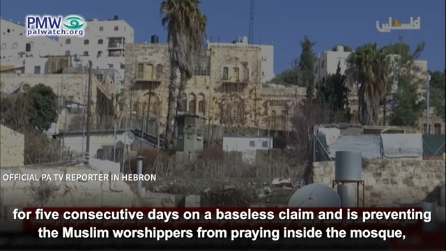 PA TV reporter editorializes on Al Aqsa Mosque's war closure
