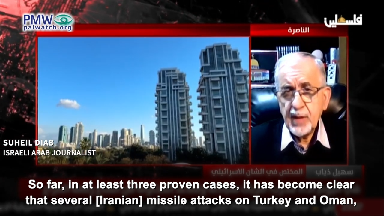 Israeli Arab journalist Suheil Diab
