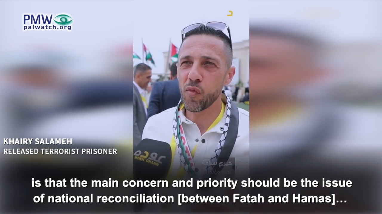 Khairy Salameh talking about Fatah-Hamas unity