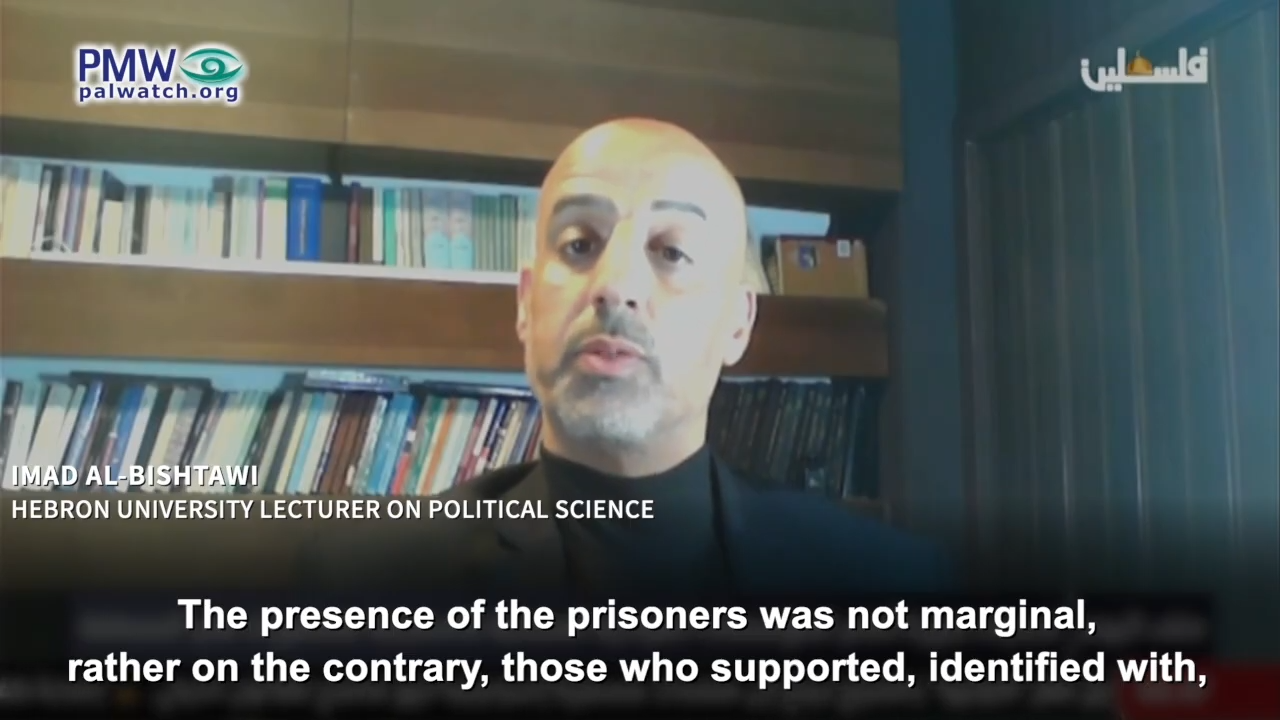 Lecturer on PA TV explaining why terror supporters were elected